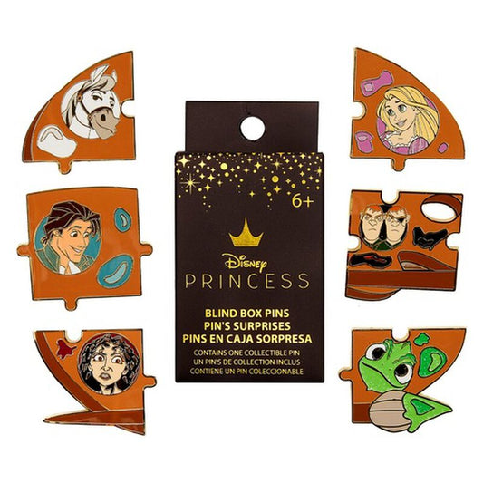 Tangled Paints Puzzle Mystery Box Pin