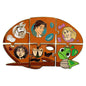 Tangled Paints Puzzle Mystery Box Pin