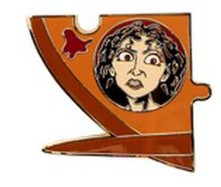 Tangled Paints Puzzle Mystery Box Pin